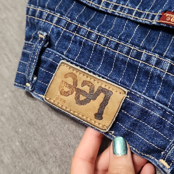 RARE!! Vintage Lee High Rise Baggy Relaxed Tapered Leg Western "Mom" Jeans - Picture 8 of 14